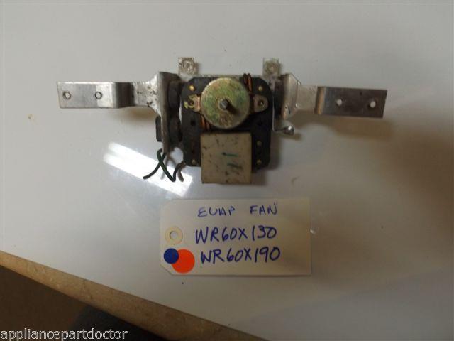 REFRIGERATOR WR60X130 WR60X190 EVAPORATOR MOTOR without blade USED PART REFRIGERATOR WR60X130 WR60X190 EVAPORATOR MOTOR without blade USED PART